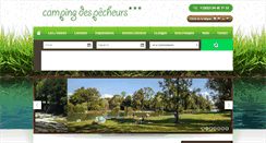 Desktop Screenshot of camping-pecheurs.com