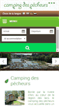 Mobile Screenshot of camping-pecheurs.com
